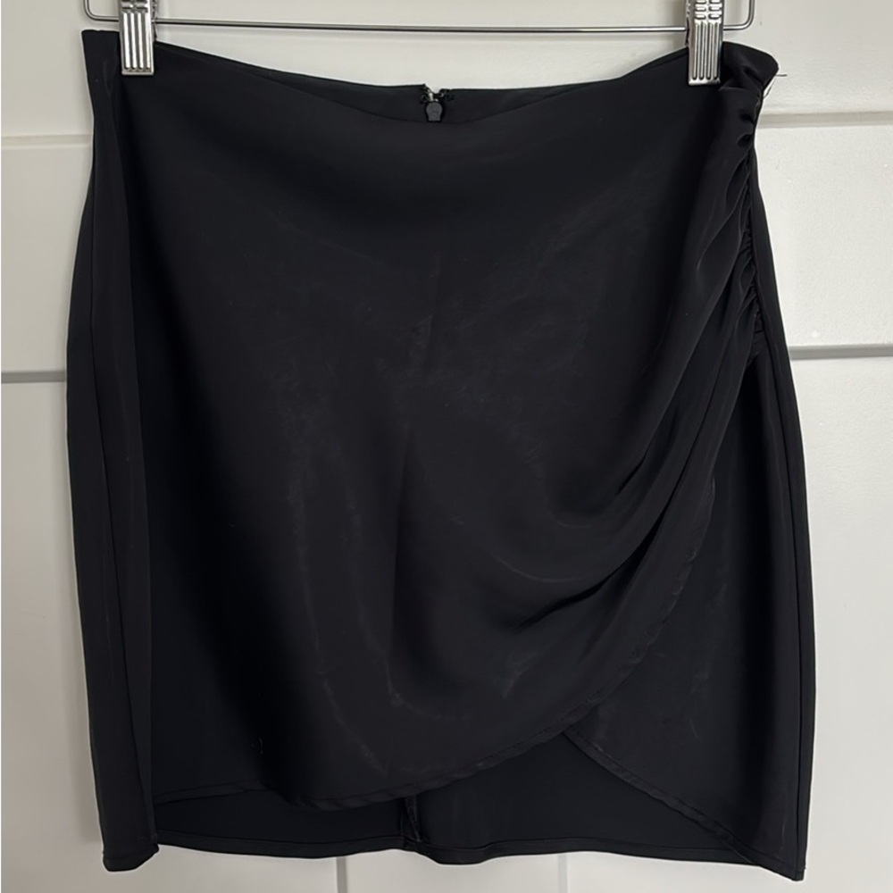 Forever 21 Silky Ruched Skirt - Size Large